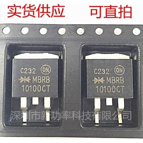 100% Original In Stock New MBRB10100CT 10A 100V TO-263 MBRB10100
