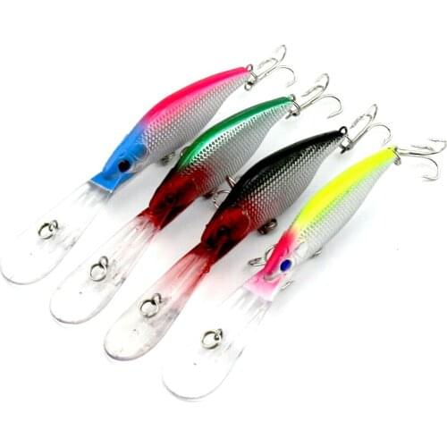 8Pcs Minnow Lure 11cm 9g Hard Plastic Colorful Tackle Bass Lake River Fishing Lure Lifelike Bait Hooks Laser Eye Artificial Lure