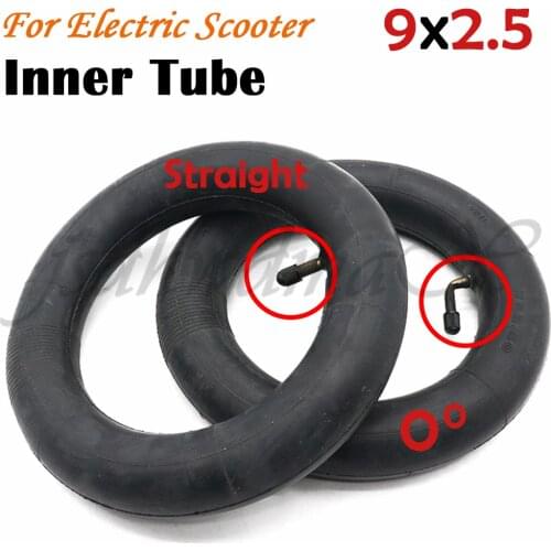 9x2.50 Multiple Valve Inflatable Inner Tube 9 inch For Knobby Scooter,ATV and Go Kart Tire and Tube Motor Tire,Electric Scooter