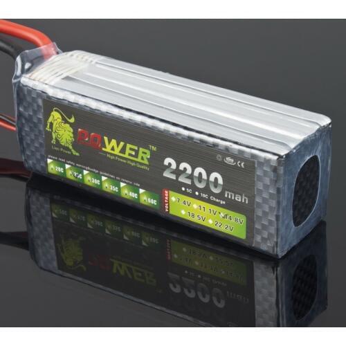 Lion Power Lipo Battery 14.8V 2200mAh 25C Max 35C 4S XT60 Plug For RC Quadcopter Truck Drone Buggy Bateria High Quality 2200mAh