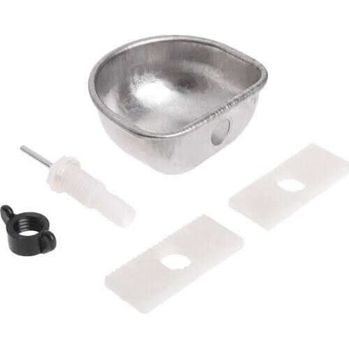 Rabbit Automatic Drinker Water Feeder Fix Bowl Stainless Steel T Joint Equipment