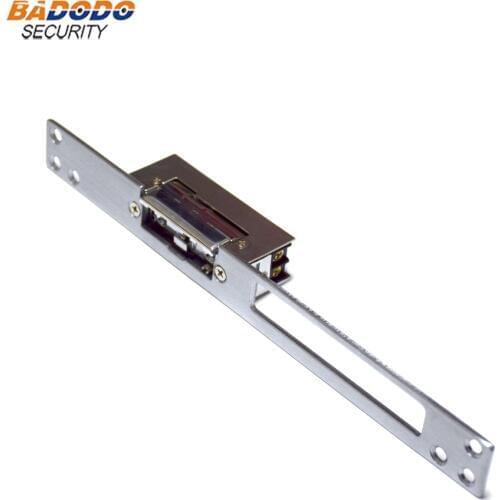 Long panel Electric Strike lock fail secure power on to unlock for Wooden metal PVC door home access control