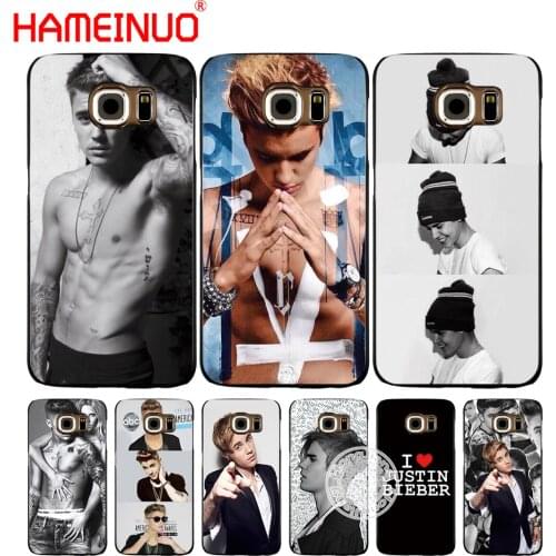 HAMEINUO justin bieber cell phone case cover for Samsung Galaxy S7 edge PLUS S8 S6 S5 S4 S3 MINI