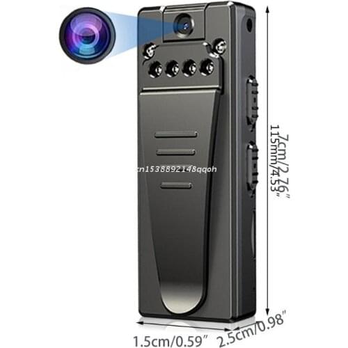 77JC Cam Digital Camcorder Outdoor Mini Wearable Clip Camera Video Recorder Body Camera Video Recorder Small