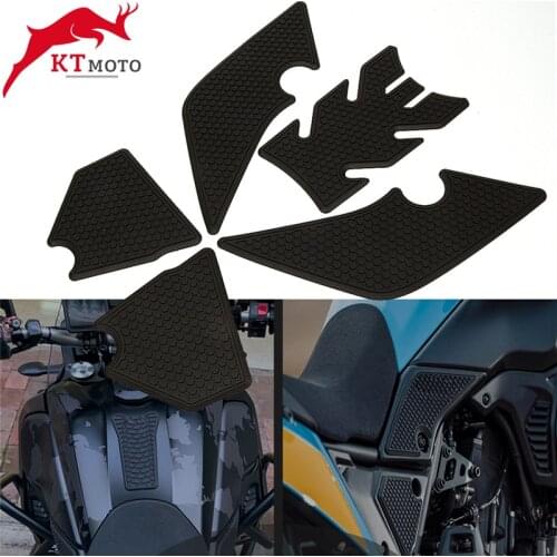Motorcycle High Quality Tank Pad Sticker For YAMAHA Tenere 700 T700 XTZ 700 Oil tank Protector Anti slip Tank Grips Stickers
