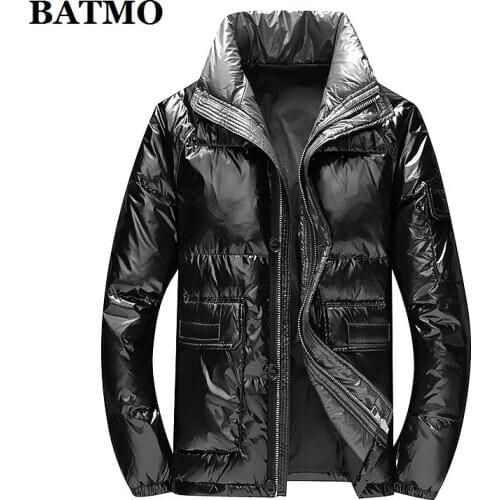 BATMO 2020 new arrival winter 90% white duck down jackets men,waterproof warm thicked parkas coat,plus-size M-4XL 9610