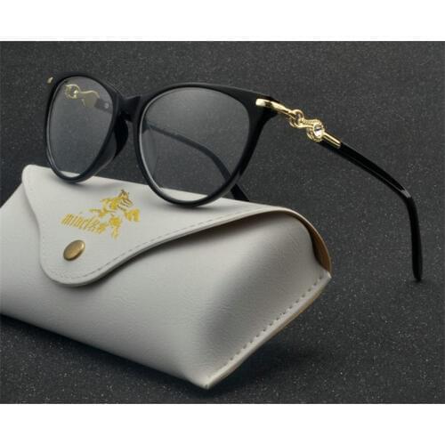 Anti Blue Reading Glasses Men Women Ultralight Blue Light Blocking Eyewear Female Reading Eyeglasses Prescription with box FML