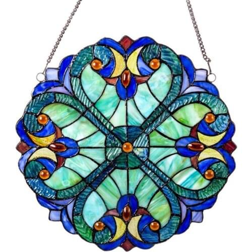 25cm Heart Shaped Window Panel Hangings Wall Decor Colorful Painting Wall Hanging Decoration Home Wall Window Art Ornament