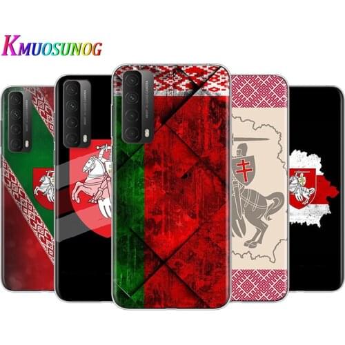 Transparent Cover Belarus flag For Huaeri Y9S Y9A Y9 Y8P Y8S Y7 Y7A Y7P Y6P Y6S Y6 Y5P Y5 Pro Phone Case
