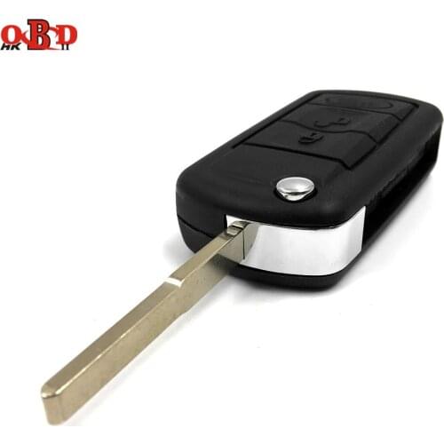 HKOBDII SPORT 3 Buttons Flip Remote Car Key 315/433Mhz With 7941 chip for Range Rover Range