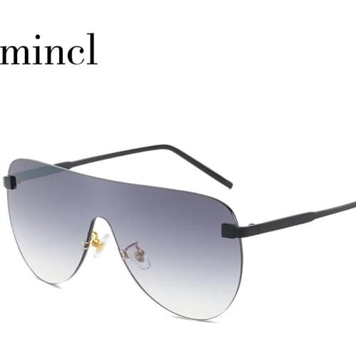 2019 Oversized Fashion Men Square Sunglasses Women 2019 New Brand Metal Goggle Female Male Sun Glasses Shades UV400 Vintage NX