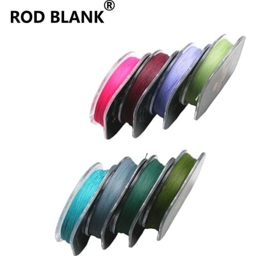 Rod Blank 60m/Spool NCP Guide Ring Wrapping Thread 8Pcs/Lot Rod Building Nylon Thread Fishing Rod Building DIY Accessory