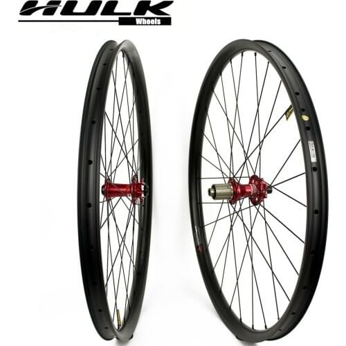 29er MTB Carbon Wheel For Corss Country Mountain Bike Wheelset Novatec D791SB D792SB 6-Bolt QR Or Boost 36mm24mm Tubeless Rim