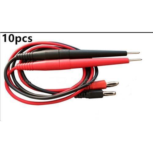 10pcs Universal watch gold-plated copper silicone tip pen Silicone wire high voltage test digital multimeter