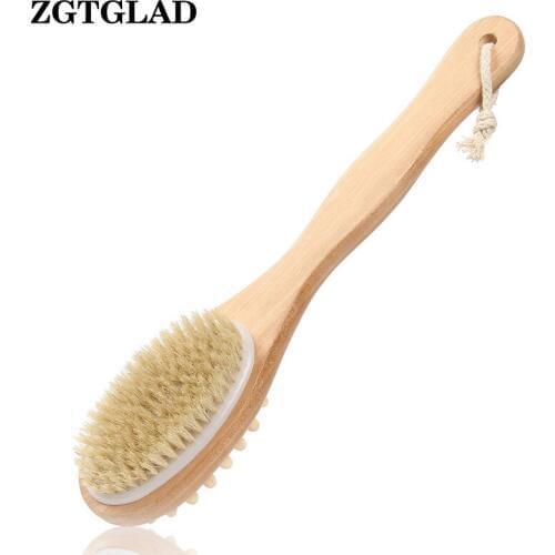 Натуральные щетки для тела ZGTGLAD China At AliExpress