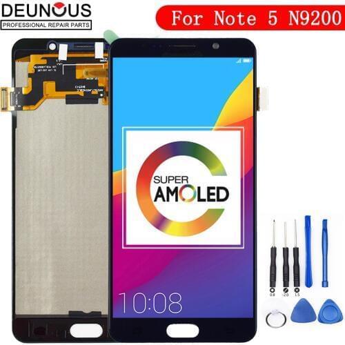 New 5.7'' OLED QUALITY LCD for SAMSUNG Galaxy Note 5 Display LCD Touch Screen for SAMSUNG Note 5 Note5 N920A N9200 SM-N920 N920C