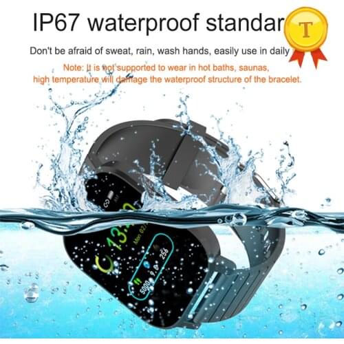 2021 Women Smartwatch For Android IOS Heart Rate Blood Pressure Measuring men watch Waterproof Fitness Bracelet smartband