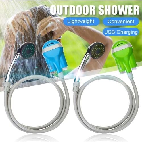12V Portable Camping Shower Car Washer Wireless Car Shower DC 12V Pump Pressure Shower Outdoor Travel Caravan Van Pet Water Tank