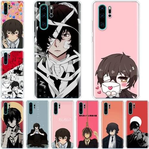 Anime Bungou Stray Dogs Dazai Osamu Phone Case For Huawei Honor 20 10 9 9X 8A 8S 8X 7X 7A Lite Pro 10I20I Y5 Y6 Y7 Y8 Y9 V20 V30