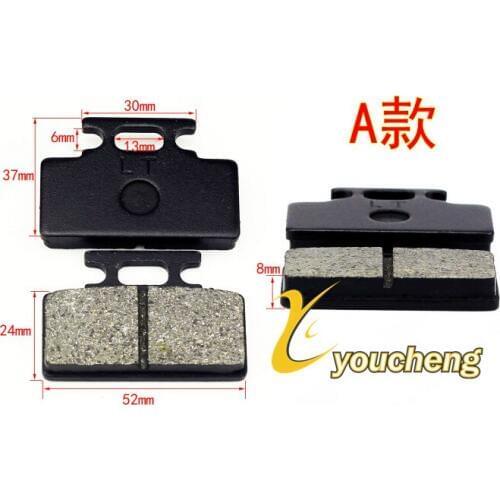 Disc Brake Pads GY6 50cc 125cc 150cc Chinese Scooter Engine Repair Parts Moped ATV Go kart Dirt-Bike DSP-A