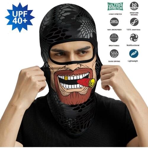 Kominiarka Cagoule Visage Army Bandana Scarf Neck Gaiter Buff Motorcycle Face Mask Balaclava Bicycle Helmet Liner Sport Headband
