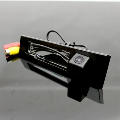 LiisLee Car Reversing image Camera For Cadillac CTS 2008~2014 High Quality Night Vision HD WaterProof Rear View back up Camera