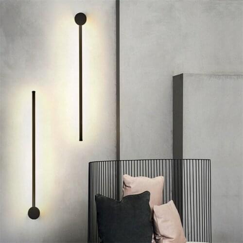Nordic Minimalist Wall Lamps Modern Wall Light Indoor Lighting Living Room Decoration Bedroom Bedside Lamp Home Decor Fixtures