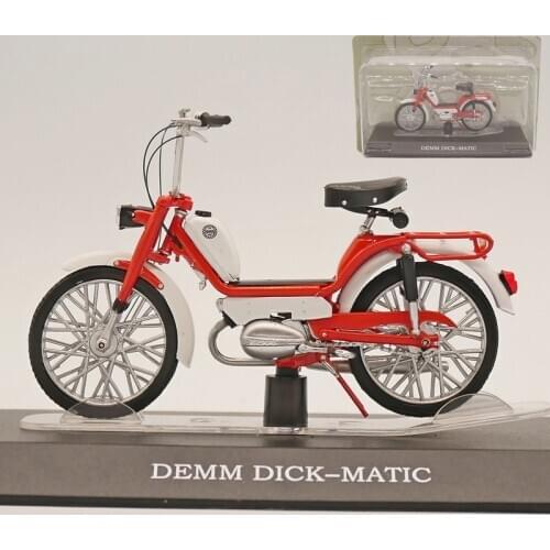 1:18 Scale Motorcycle DEMM DICK- MATIC Diecast Motorbike Model Toy Ornaments