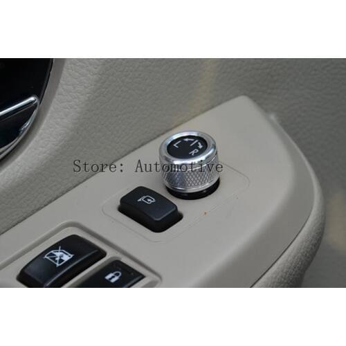 For Subaru Forester/XV Crosstrek/Outback/Legacy Rearview Mirror Adjustment Knob Trim Cover 1pcs