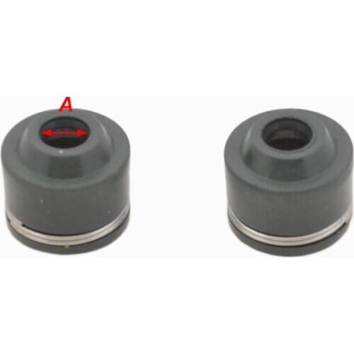 NEW High Quality Motorcycle Universal 4mm Engine Valve Stem Oil Seal For Qingqi QM48QT 50 50cc Spare Parts