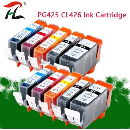 PGI-425 Cli-426 Compatible ink Cartridge For Canon PGI425 CLI426 PIXMA IP4840 IP4940 IX6540 MG5140 MG5240 MG5340 MX714 Printer