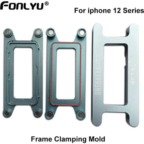 Frame Clamping Mold Mould For iPhone 12 mini 12Pro Pro Max X XS 11 pro Glass LCD Screen Frame Glue Holder Laminate Repair Tool