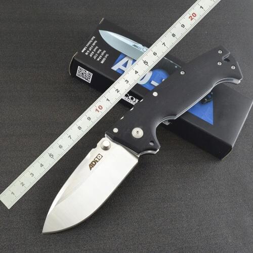 AD10 Cold Finish Steel S35VN Blade Tactical Knife G10 Handle Rescue Outdoor pocket EDC Tool Camping Survival Folding knife