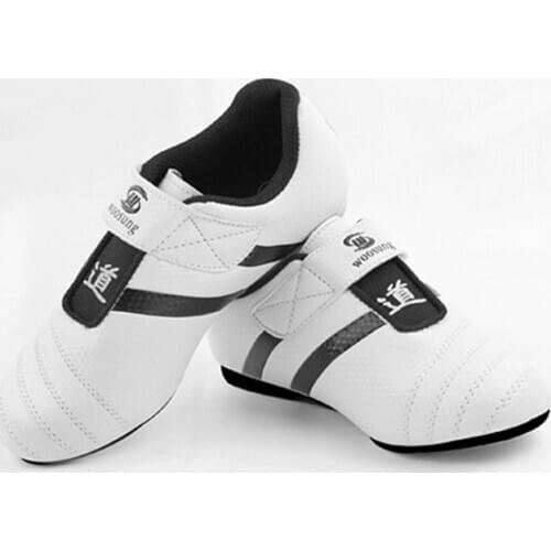 Taekwondo Shoes Breathable Wear-resistant kickboxing Professional Tae kwon do Martial Arts Traning Sneaker Shoes Kids to Adult