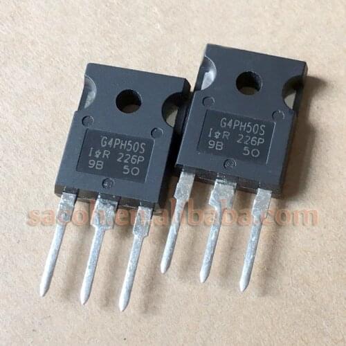 10Pcs IRG4PH50S G4PH50S IRG4PH50S-E G4PH50S-E TO-247 33A 1200V N-ch IGBT Transistor