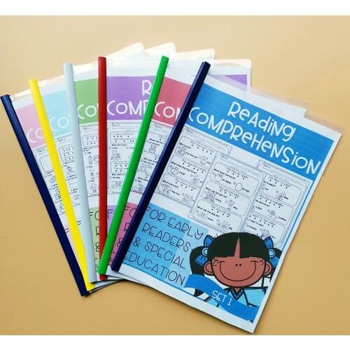 Reading Comprehension Early Reader Educational Children Learn English Homework Interactive Phonics Coloring Practice Workbook