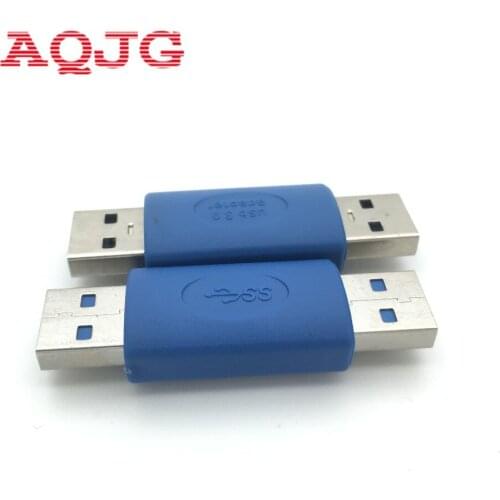 High speed USB 3.0 A Male to A Male Adapter USB3.0 AM to AM Coupler Connector Extender Converter AQJG