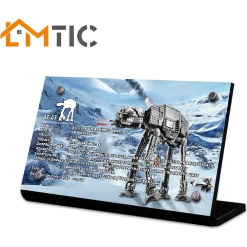 Acrylic material display stand brand for 75288 war AT-AT Trilogy Scenes Trilogy Scenes building block toys