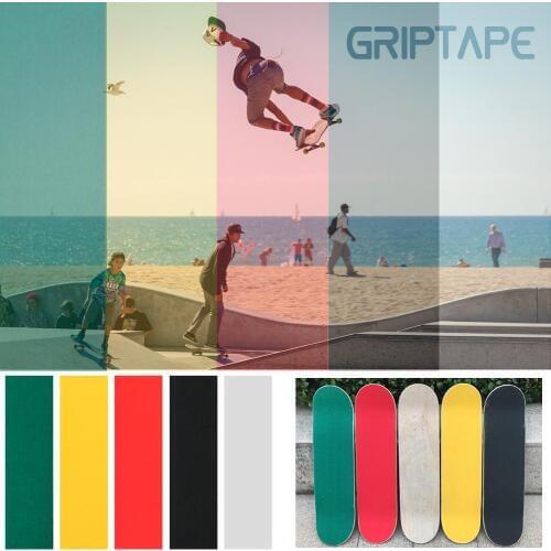 84*23cm Skateboard 4 Wheel Sandpaper Griptape Wear-Resistant Thickening Large Deck Sandpaper Griptape For Skateboarding
