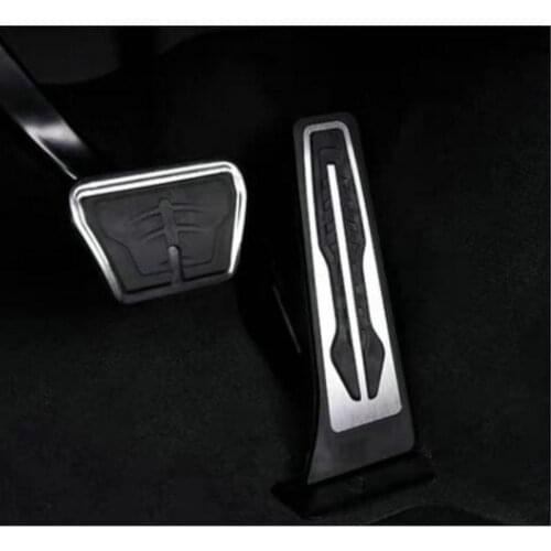 STYO Car Gas Brake pedals AT Pedal Cover for BMW 3 Series G20 G21 2020 X4 X5 G05 X5M X7 G07 2020 2021