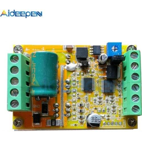 DC 6.5-50V 380W BLDC 3 Phase Brushless Motor Driver Hallless DC Motor Drive Board Speed Controller Module PWM Signal Input
