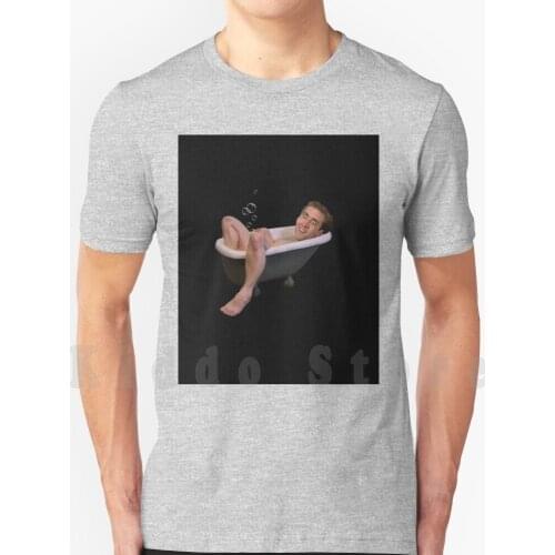 Nicholas Cage Taking A Bath T Shirt Diy Big Size 100% Cotton Nicholas Cage Nick Cage Nicolas Cage Nickolas Cage Funny Weird