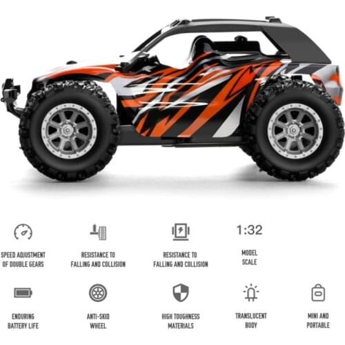 Remote Control Racing Car D1 1/32 2WD 20km/h 2.4GHz Mini High-speed Car RC Quality Assurance For Children