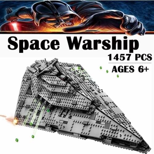 Bricks-Toy Space Warfare First Order Destroyer Warship Model Building Blocks Bricks Toy in the Star Kids Children Toys