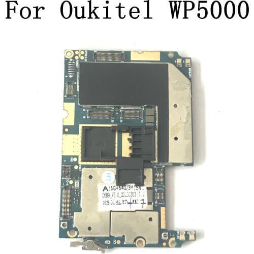 Oukitel WP5000 Used Mainboard 6G RAM+64G ROM Motherboard For Oukitel WP5000 Repair Fixing Part Repla