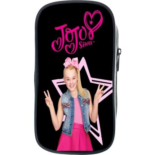 Jojo Siwa Cute Pencil Case Childrens School Pencil Holder Jojo Siwa Fashion Boys Girls Pencil Bags Student Pencil Case