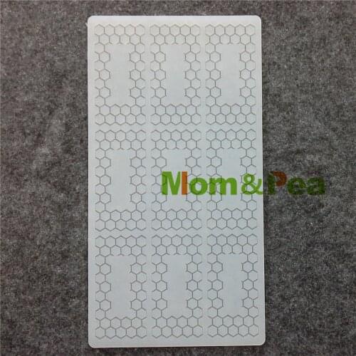 Mom&Pea CX062 High Quality Honeycomb Shaped Silicone Mold Chocolate Mold Cake Decoration