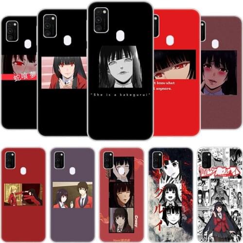 Anime Kakegurui Jabami Yumeko Soft Case for Samsung Galaxy F41 M01 Core M02S M12 M21S M30S M31S M42 M51 M62 A6 A7 A8 Plus 2018