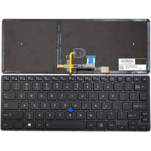 New For Toshiba Tecra X40-D / Portege X30-D X30-E Series Laptop Keyboard US Backlit