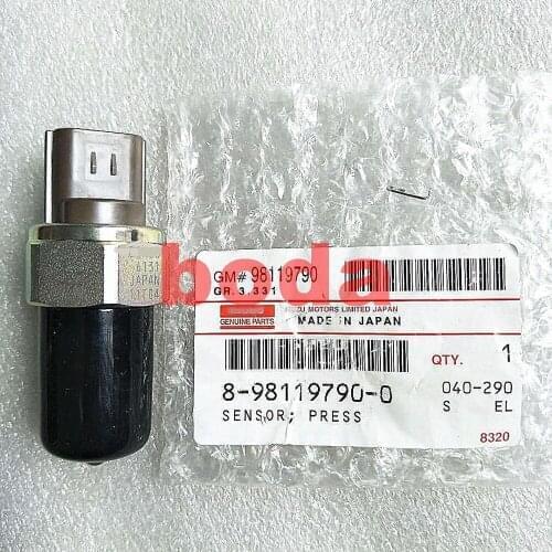 Genuine and new pressure sensor 8-98119790-0 499000-6131 , 8981197900 , 8-98119790-0